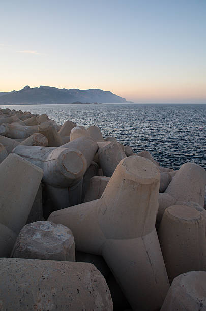 istock Heavy concrete in front of the port 503732667
