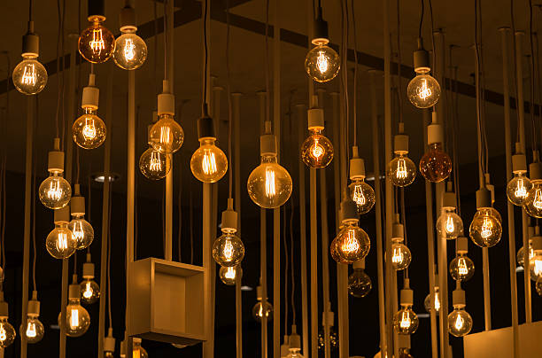 istock Beautiful Vintage Lighting decor for building interiors 503733410
