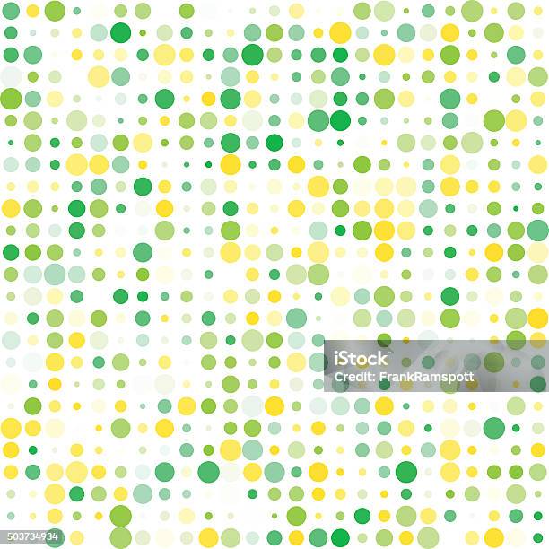 Spring Circle Variation Pattern Stock Illustration - Download Image Now ...
