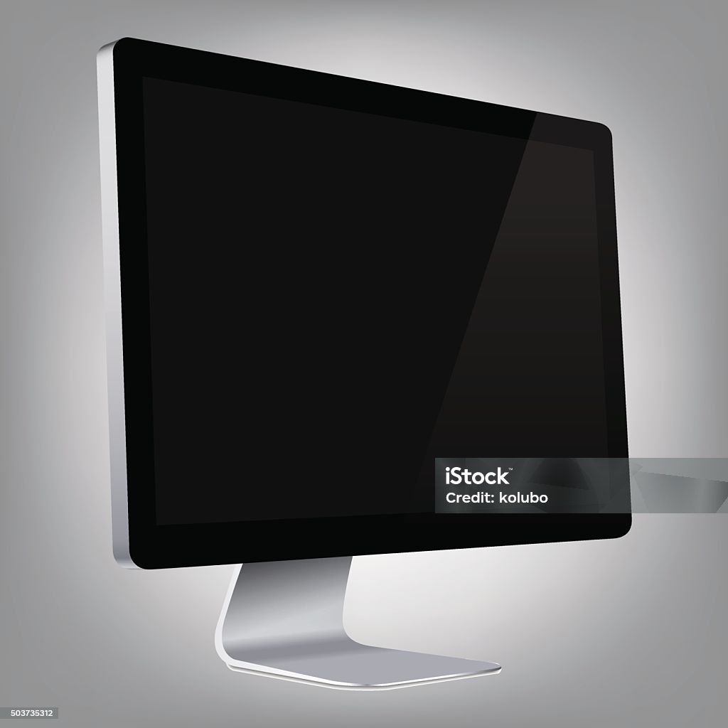 Computer Display 2d Computer Display Stock Illustration - Download Image Now - Business ...