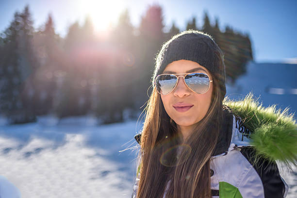 istock Beautiful woman on winter day 503736476