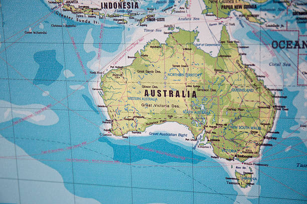 istock Map of Australia 503737410