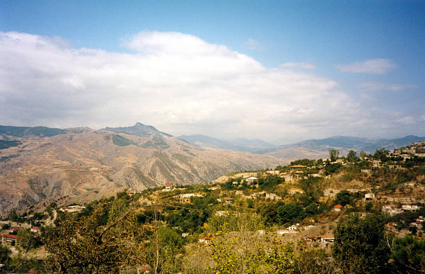 Nagorno-Karabakh mountains from Lachin