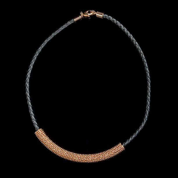 istock necklace on a black background 503739464