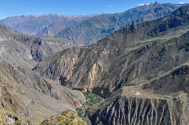 istock Panoramic view of the Colca Canyon in Peru 503751702