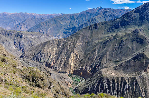 istock Panoramic view of the Colca Canyon in Peru 503751708