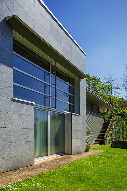 istock Outside of modern house in summer 503753816