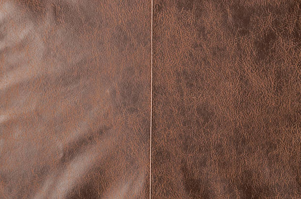 istock Antique Brown Leather Texture Background 503754950