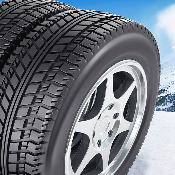 istock Car wheel closeup 503756786