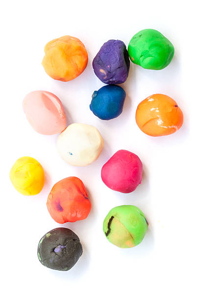 istock Set of colorful plasticine for kid 503760133