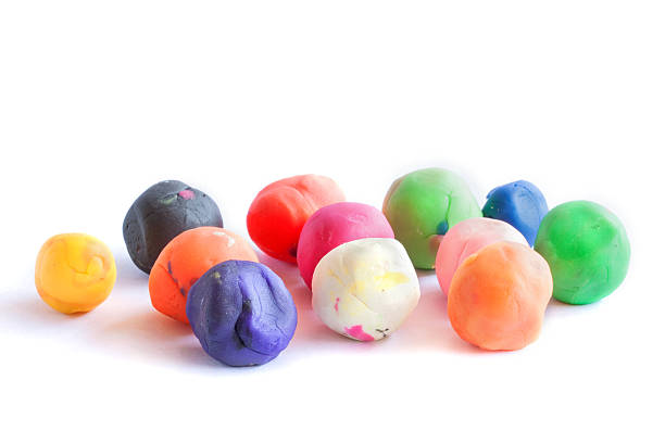 istock Set of colorful plasticine for kid 503760143
