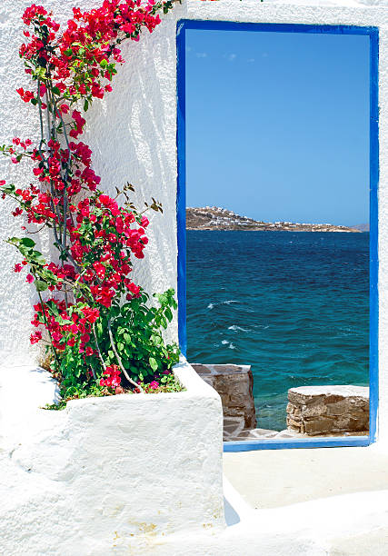 istock Traditional architecture on Mykonos island, Greece 503760765