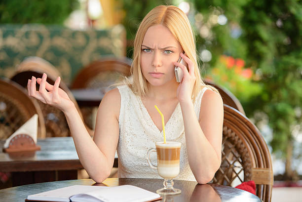 istock Woman In Cafe 503761639