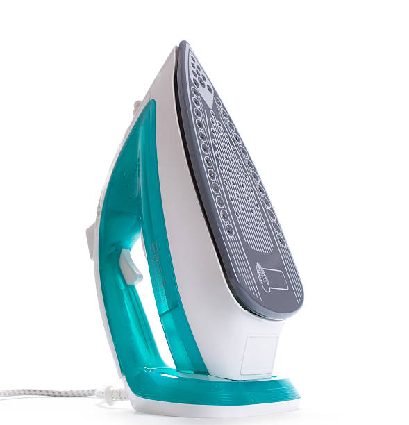 istock Steam iron isolated on white background 503762388