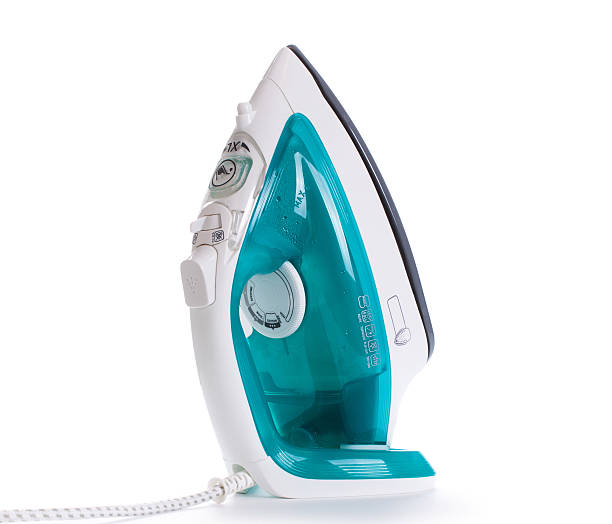 istock Steam iron isolated on white background 503762412