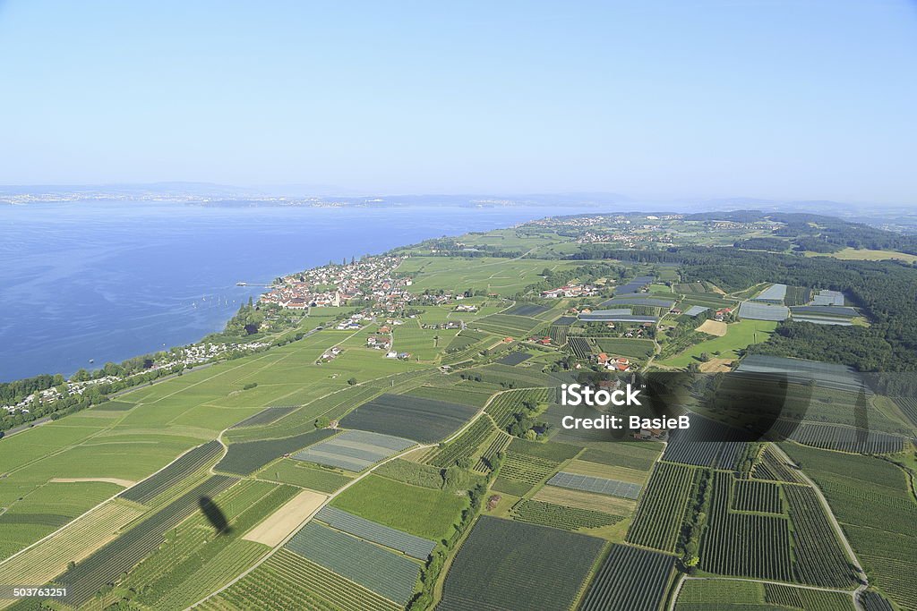 Landschaft am Lake Constance/Deutschland - Lizenzfrei Bodensee Stock-Foto