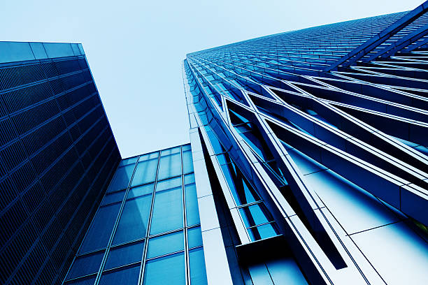 istock Corporate buildings in a modern city 503763370