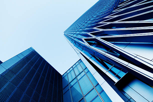 istock Corporate buildings in a modern city 503763530