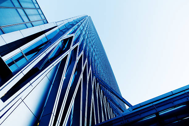 istock Corporate buildings in a modern city 503763724
