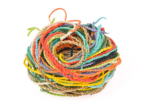 istock colorful rope made from mulberry paper 503765836