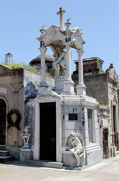 Cemitério Recoleta - fotografia de stock