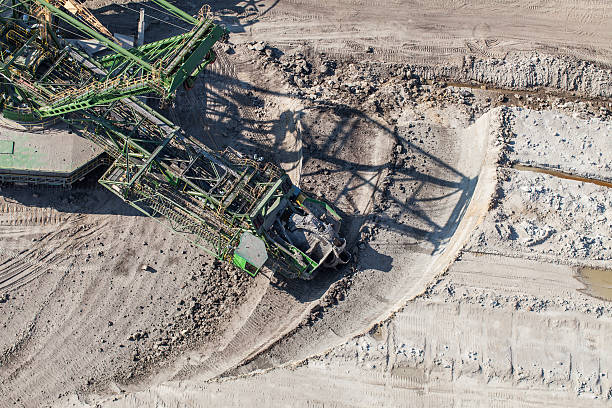 istock aerial view of coal mine 503778256
