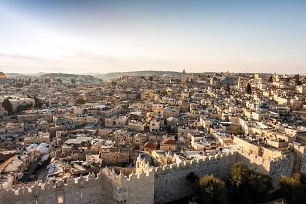 istock Panorama of Jerusalem from the north, Israel 503778614