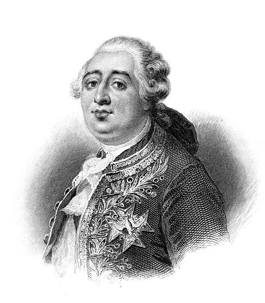 Louis XVI - ilustração de arte vetorial