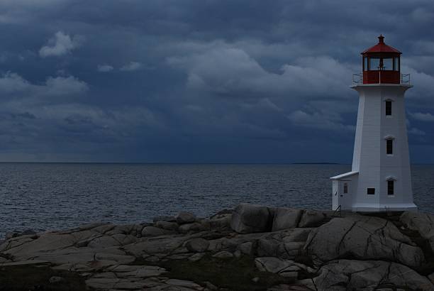 istock Historic Lighthouse at Peggy's Cove, Nova Scotia, Canada 503780818