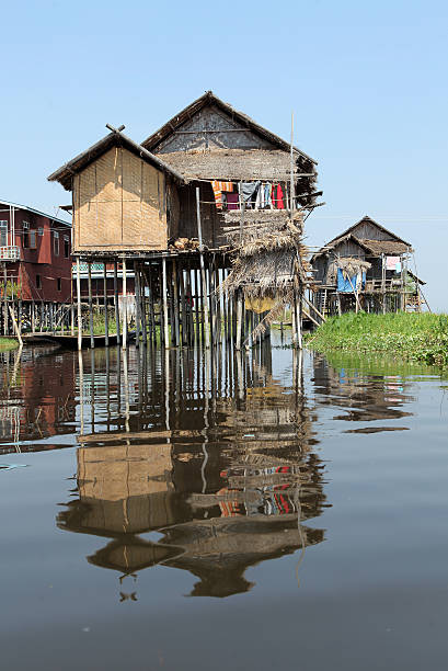 istock Life on Inle lake 503783175