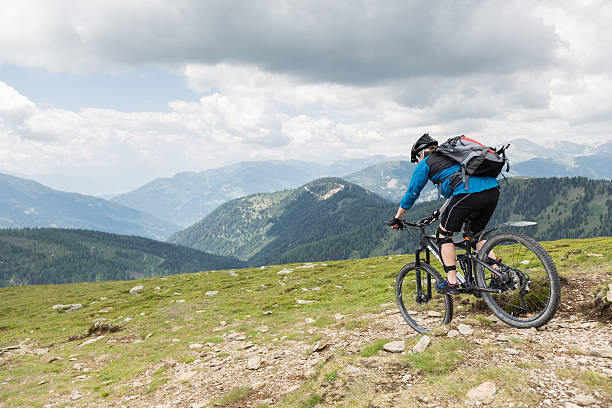 istock Fast Carinthian Downhill Biking, Austria 503783786