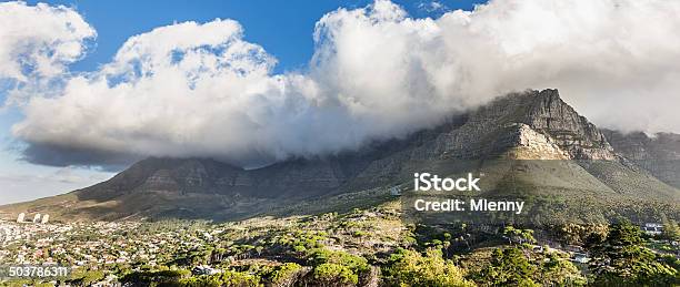 Cape Town City Table Mountain Panorama Stock Photo - Download Image Now - Africa, Cape Peninsula, Cape Town