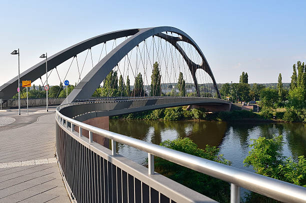 istock Frankfurt am Main - Osthafen Bridge 503787815