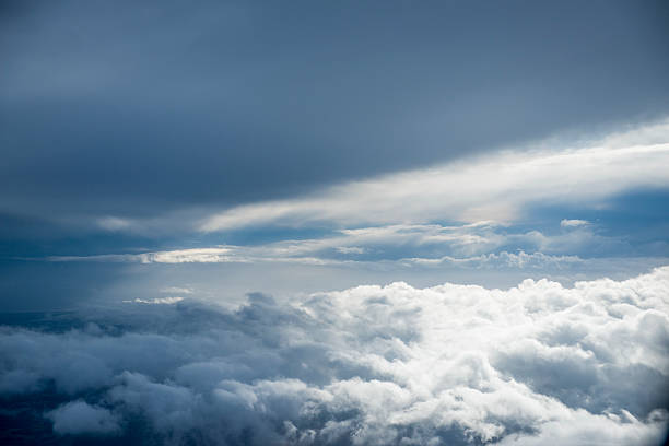istock Heavenly scene above the clouds 503789964