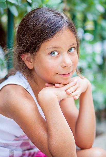 istock Girl posing outdoors 503801717