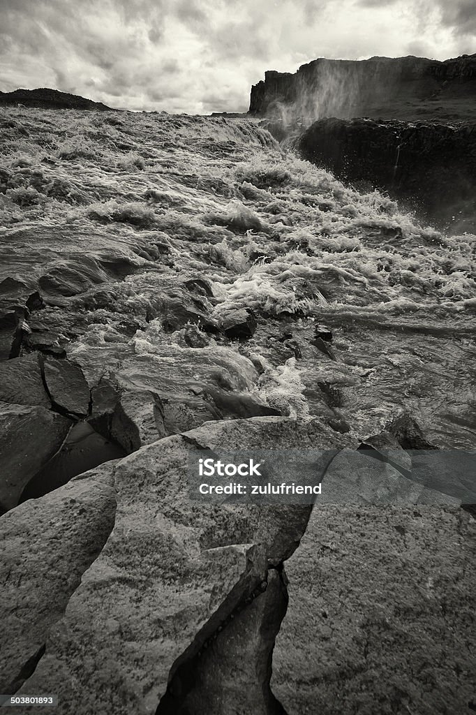 Dettifoss cascada en Islandia - Foto de stock de Agua libre de derechos