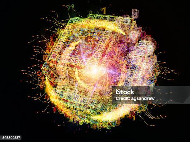 Realms Of Design Element Stock Photo - Download Image Now - Abstract, Amber, Arrangement