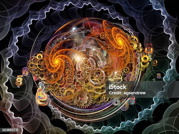 Synergies Of Design Element Stock Photo - Download Image Now - Abstract, Amber, Arrangement