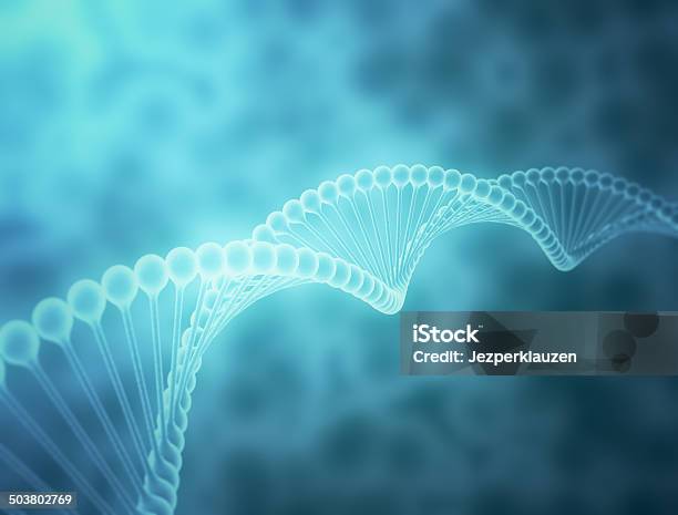 Dna Strand Stock Photo - Download Image Now - Helix, Biochemistry, Biology