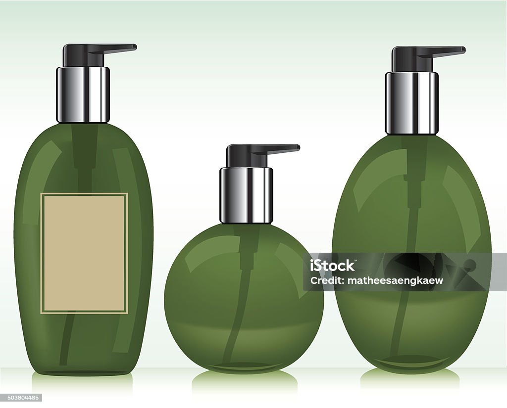 Cosmetic Containers - Illustration Beauty stock vector