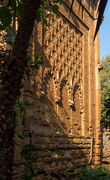 moschee ruinen von chellah necropolis. rabat. marokko. - salé city stock-fotos und bilder