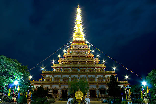 istock Thai temple in khon kaen 503805781