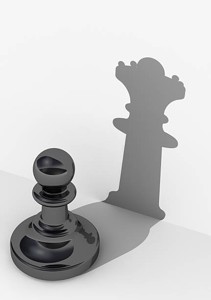istock Pawn with high self-esteem. Chess piece 503806166