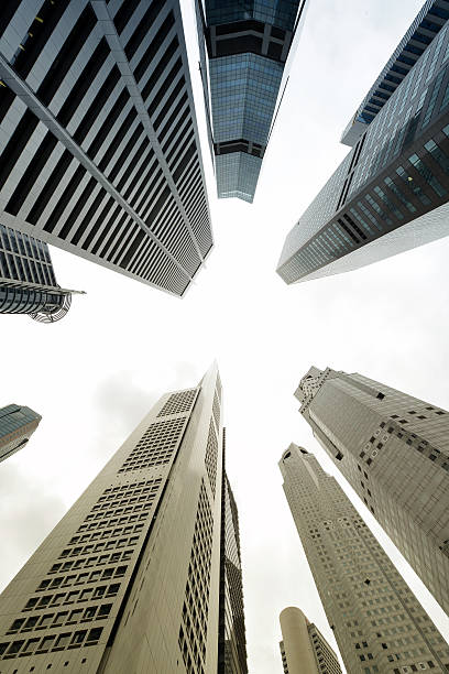 istock Office buildings in Singapore 503806855