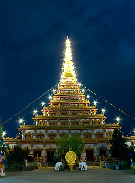 istock Thai temple in khon kaen 503808575