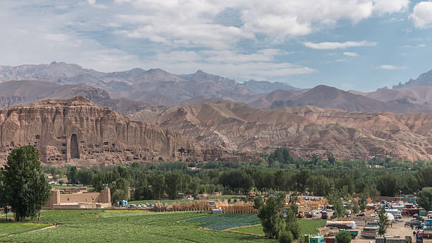 istock the giant buddhas - afghanistan 503810710