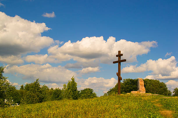 istock wooden cross 503810898