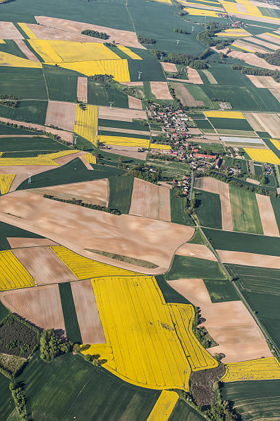 istock aerial view of harvest fields 503811466