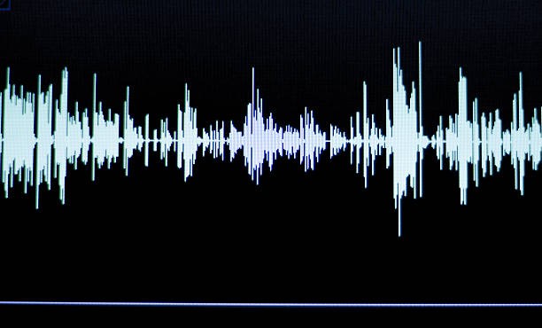 istock Audio studio voice recording sound wave 503811798