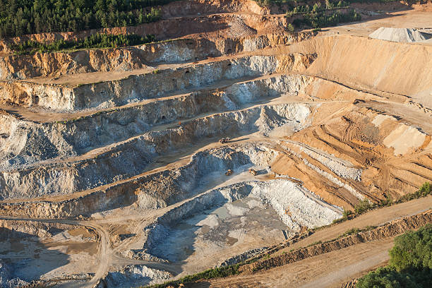 istock aerial view of rock quarry 503812266